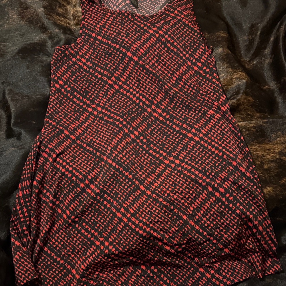 Stylish Red and Black Women's Dress